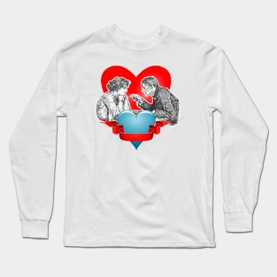 couple arguing Long Sleeve T-Shirt